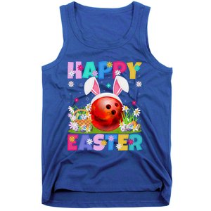 Bowling Ball Happy Easter Bunny Bowling Ball Easter Sunday Gift Tank Top