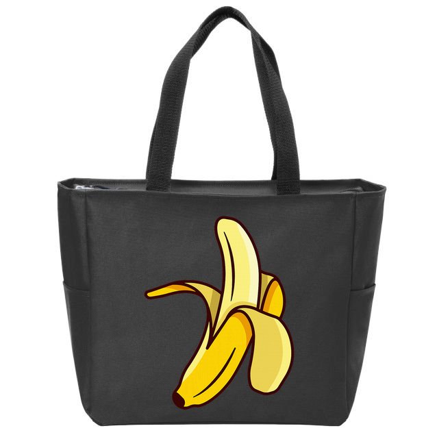 Banana Banana Halloween Zip Tote Bag