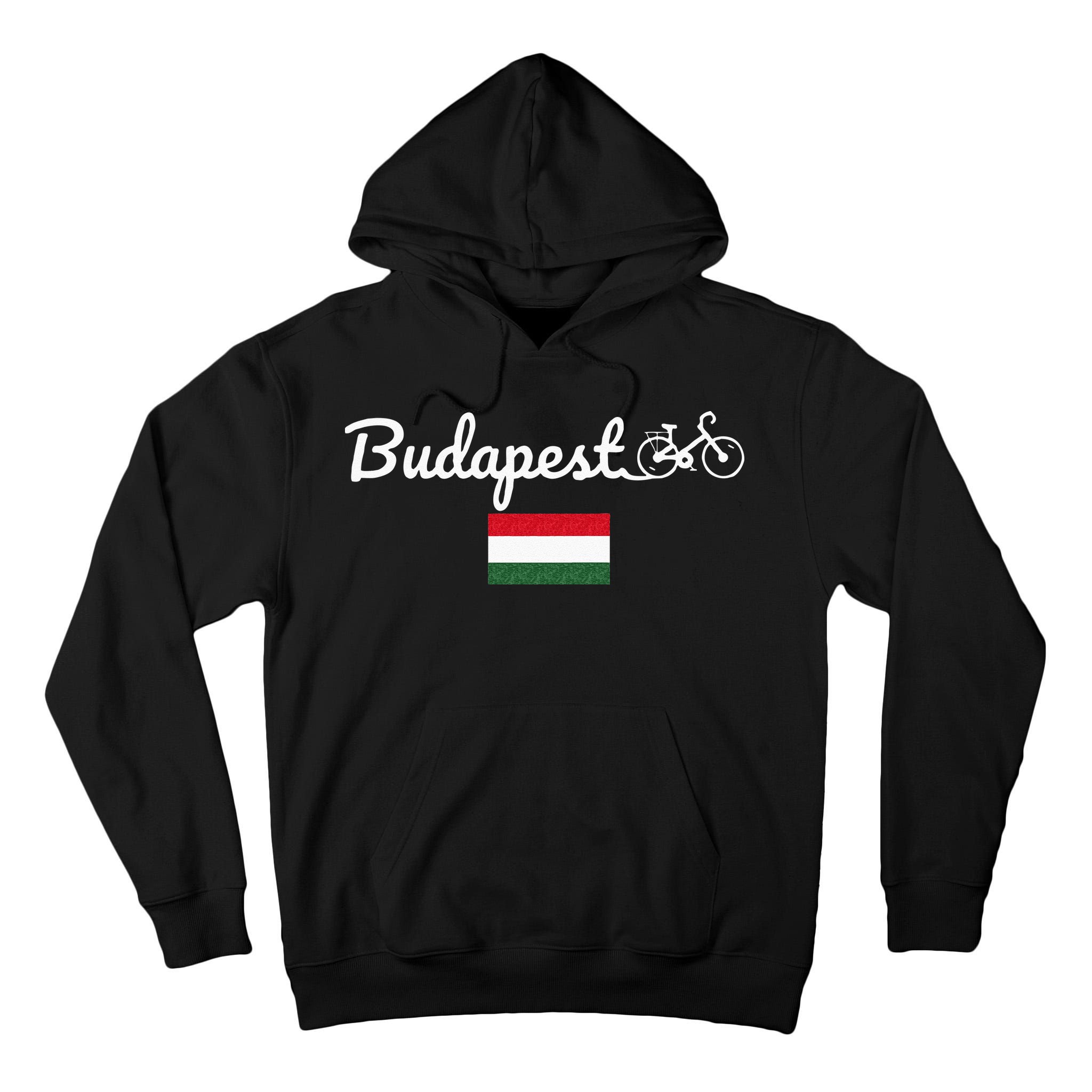 Bike Budapest Hungary Biking Cycling Bike Lover Tall Hoodie