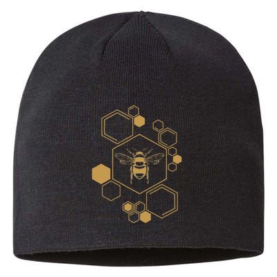 Bee Beekeeping Honeycomb Honey Beekeeper Bee Sustainable Beanie
