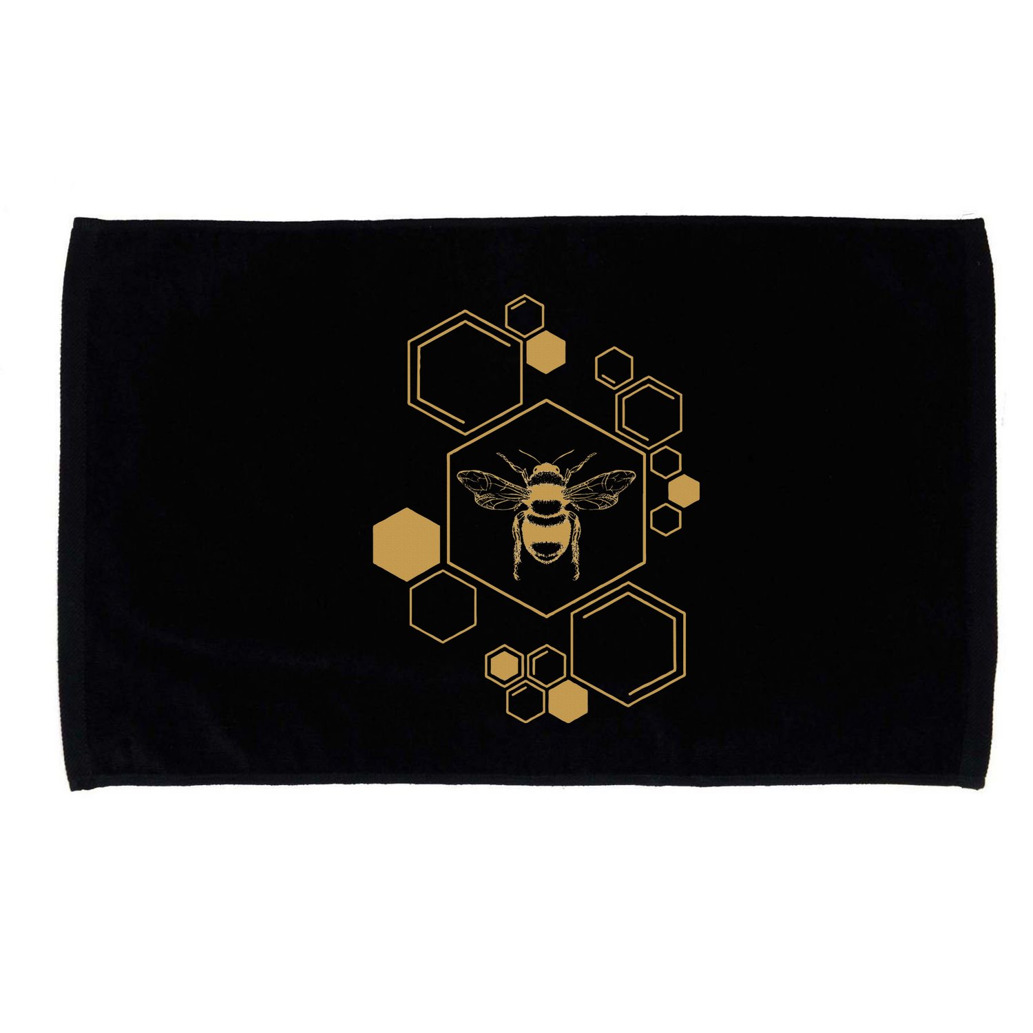 Bee Beekeeping Honeycomb Honey Beekeeper Bee Microfiber Hand Towel