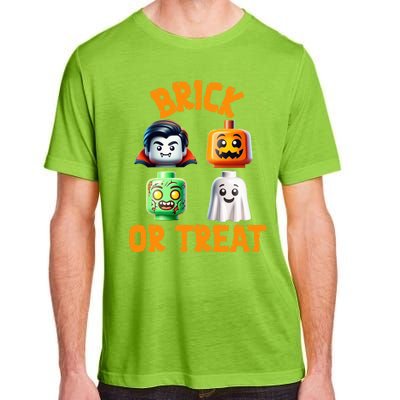 Building Bricks Halloween Costume Brick Or Treat Monsters Adult ChromaSoft Performance T-Shirt