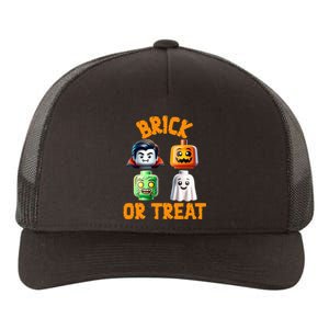 Building Bricks Halloween Costume Brick Or Treat Monsters Yupoong Adult 5-Panel Trucker Hat