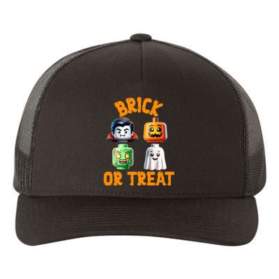 Building Bricks Halloween Costume Brick Or Treat Monsters Yupoong Adult 5-Panel Trucker Hat