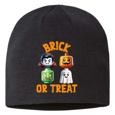 Building Bricks Halloween Costume Brick Or Treat Monsters Sustainable Beanie