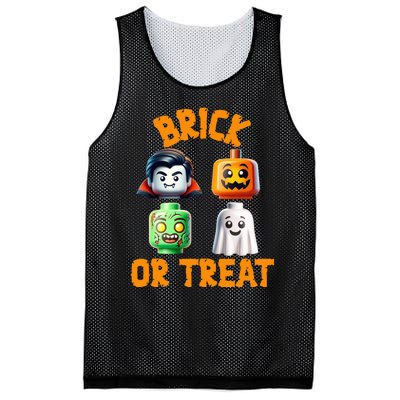 Building Bricks Halloween Costume Brick Or Treat Monsters Mesh Reversible Basketball Jersey Tank