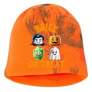 Building Bricks Halloween Costume Brick Or Treat Monsters Kati - Camo Knit Beanie