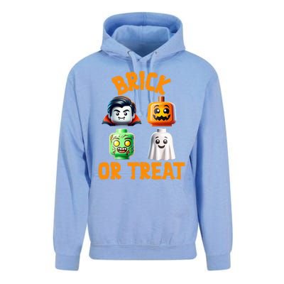 Building Bricks Halloween Costume Brick Or Treat Monsters Unisex Surf Hoodie