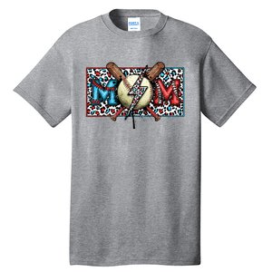 Baseball Ball Happy Grandma Mother's Day Tall T-Shirt