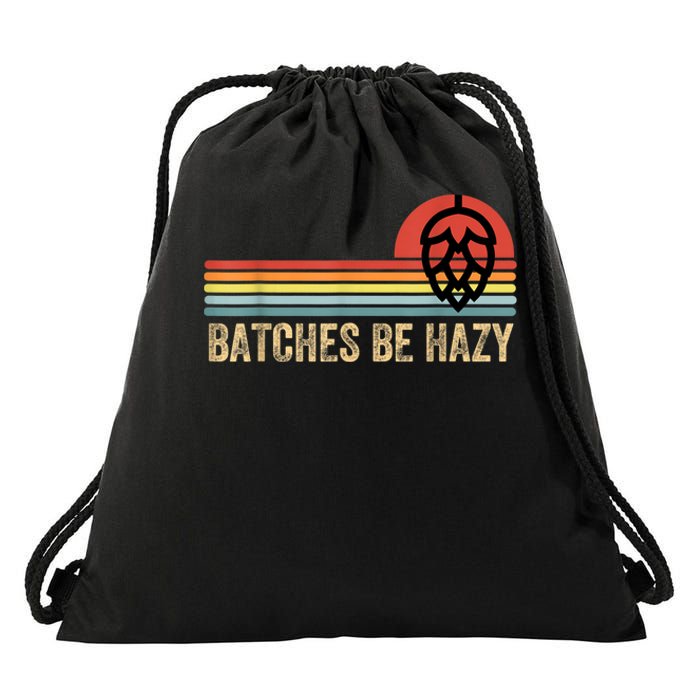 Batches Be Hazy IPA Craft Beer S For Men Women Vintage Drawstring Bag