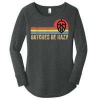 Batches Be Hazy IPA Craft Beer S For Men Women Vintage Women's Perfect Tri Tunic Long Sleeve Shirt