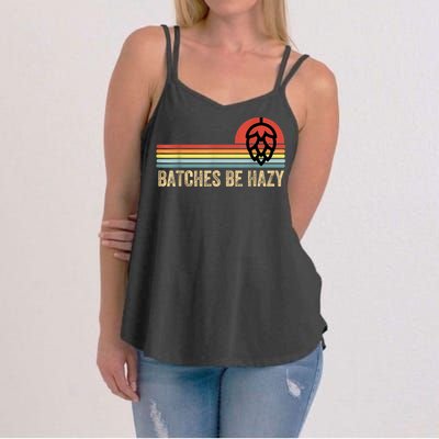 Batches Be Hazy IPA Craft Beer S For Men Women Vintage Women's Strappy Tank