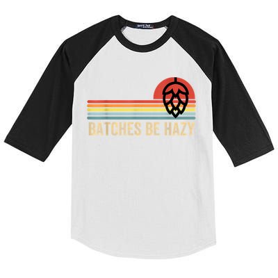 Batches Be Hazy IPA Craft Beer S For Men Women Vintage Kids Colorblock Raglan Jersey