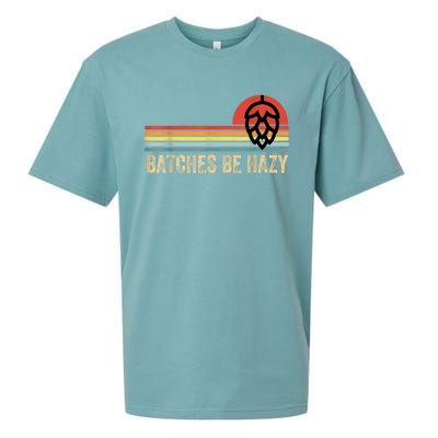 Batches Be Hazy IPA Craft Beer S For Men Women Vintage Sueded Cloud Jersey T-Shirt