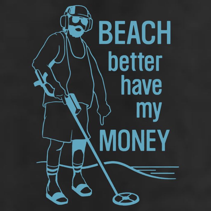 Beach Better Have My Money Adult Drive Performance Visor