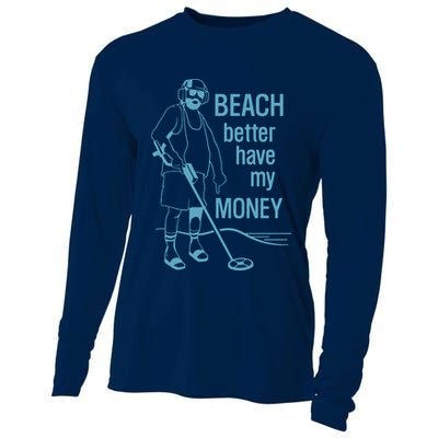 Beach Better Have My Money Cooling Performance Long Sleeve Crew