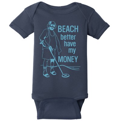 Beach Better Have My Money Baby Bodysuit
