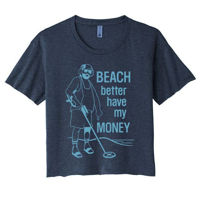 Beach Better Have My Money Crop Top