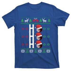 Bowling Ball Ho Ho Ho Ugly Christmas Bowler Cool Gift T-Shirt