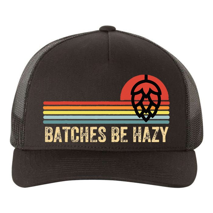 Batches Be Hazy IPA Craft Beer Vintage Yupoong Adult 5-Panel Trucker Hat