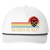 Batches Be Hazy IPA Craft Beer Vintage Snapback Five-Panel Rope Hat