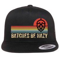 Batches Be Hazy IPA Craft Beer Vintage Flat Bill Trucker Hat