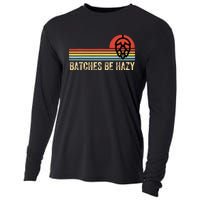 Batches Be Hazy IPA Craft Beer Vintage Cooling Performance Long Sleeve Crew