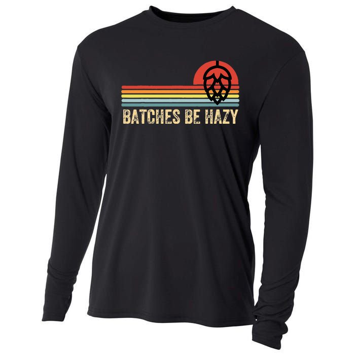 Batches Be Hazy IPA Craft Beer Vintage Cooling Performance Long Sleeve Crew