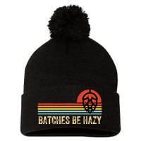 Batches Be Hazy IPA Craft Beer Vintage Pom Pom 12in Knit Beanie