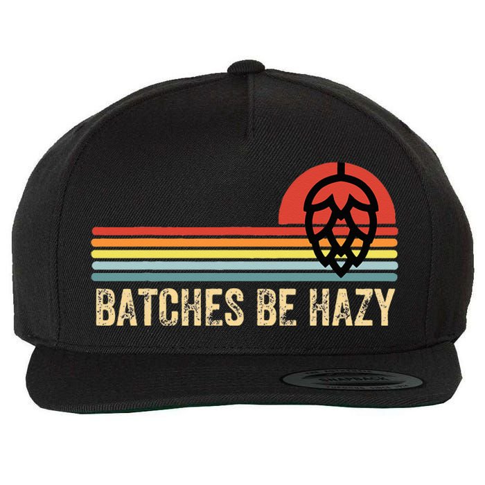 Batches Be Hazy IPA Craft Beer Vintage Wool Snapback Cap