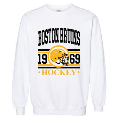 Boston Bruin Hockey Team Supporter Garment-Dyed Sweatshirt