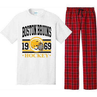 Boston Bruin Hockey Team Supporter Pajama Set