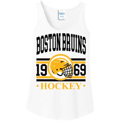 Boston Bruin Hockey Team Supporter Ladies Essential Tank