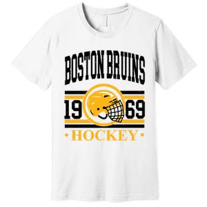 Boston Bruin Hockey Team Supporter Premium T-Shirt