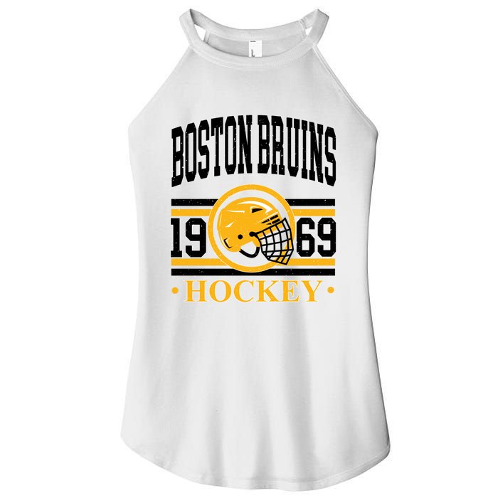 Boston Bruin Hockey Team Supporter Women's Perfect Tri Rocker Tank