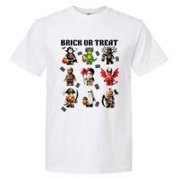 Building Bricks Halloween Brick Or Treat Costume Monsters Garment-Dyed Heavyweight T-Shirt