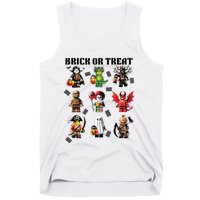 Building Bricks Halloween Brick Or Treat Costume Monsters Tank Top