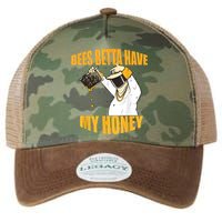 BEES BETTA HAVE MY HONEY For Beekeepers And Honey Fans Legacy Tie Dye Trucker Hat