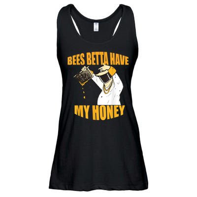 BEES BETTA HAVE MY HONEY For Beekeepers And Honey Fans Ladies Essential Flowy Tank