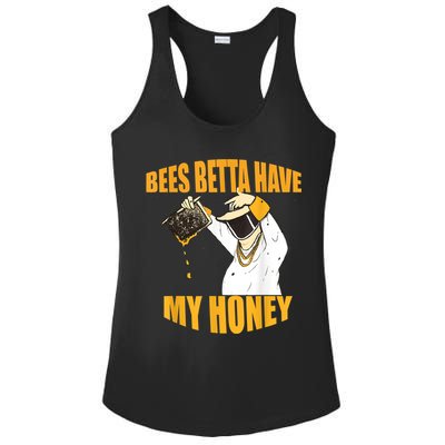 BEES BETTA HAVE MY HONEY For Beekeepers And Honey Fans Ladies PosiCharge Competitor Racerback Tank