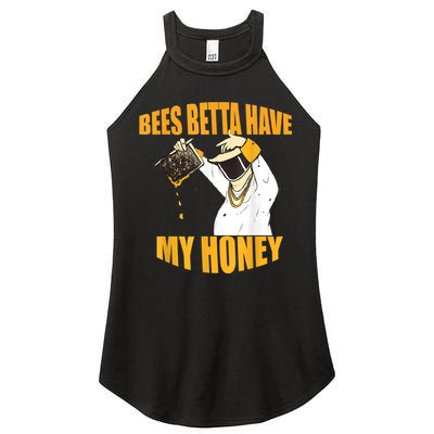 BEES BETTA HAVE MY HONEY For Beekeepers And Honey Fans Women's Perfect Tri Rocker Tank