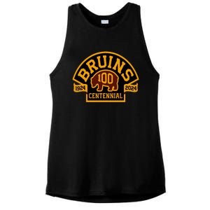 B.O.S.T.O.N B.R.U.I.N.S Hockey Season 2024 Ladies PosiCharge Tri-Blend Wicking Tank