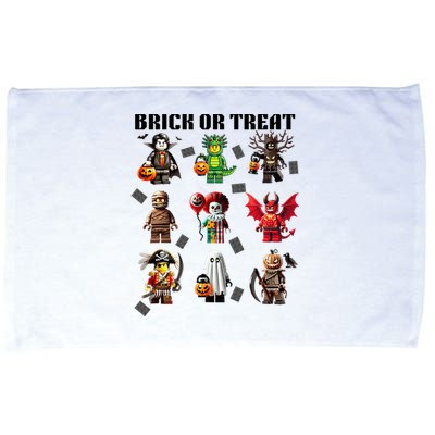 Building Bricks Halloween Brick Or Treat Costume Monsters Microfiber Hand Towel