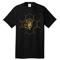 Beekeeper Beekeeping Honeycomb Love For Bees Tall T-Shirt