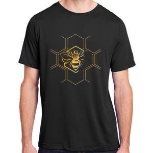 Beekeeper Beekeeping Honeycomb Love For Bees Adult ChromaSoft Performance T-Shirt