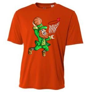 Basketball Basketball Hoop Basketball Fan Gift Cooling Performance Crew T-Shirt