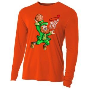 Basketball Basketball Hoop Basketball Fan Gift Cooling Performance Long Sleeve Crew