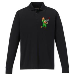 Basketball Basketball Hoop Basketball Fan Gift Performance Long Sleeve Polo