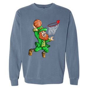 Basketball Basketball Hoop Basketball Fan Gift Garment-Dyed Sweatshirt