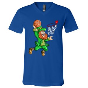 Basketball Basketball Hoop Basketball Fan Gift V-Neck T-Shirt